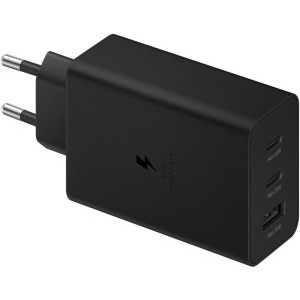 Incarcator retea Samsung EP-T6530N, negru, 1x USB, 2x USB-C, Fast Charge 65W
