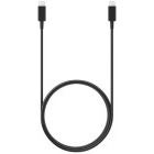 Cablu de date / adaptor Samsung EP-DX510, USB-C Male la USB-C Male, 1.8 m, Black, amperaj maxim suportat 5A