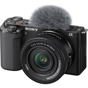 Sony Alpha ZV-E10 Body Black + Obiectiv E PZ 16-50 mm F3.5-5.6 OSS II