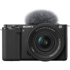 Aparat foto Sony Alpha ZV-E10 Body Black + Obiectiv E PZ 16-50 mm F3.5-5.6 OSS II