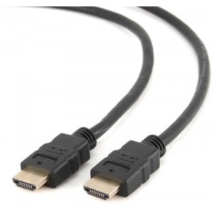Cablu video Gembird HDMI Male - HDMI Male, v1.4, 1m, negru, bulk