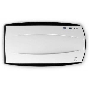NZXT Manta white-black window
