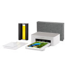 Xiaomi Imprimanta Instant Photo Printer 1S Set, 10 coli hartie foto 6 inchi, 10 coli hartie foto de 3 inchi