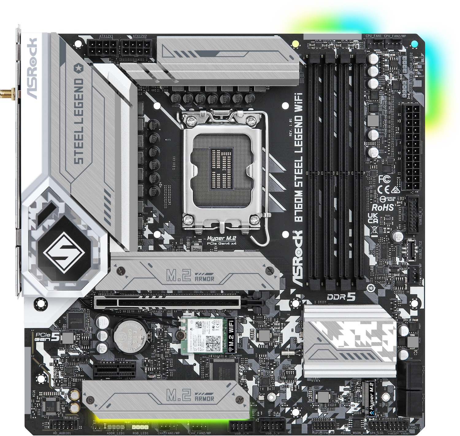 Placa de baza ASRock B760M STEEL LEGEND WIFI