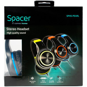 Spacer On-Ear, SPHS-PEARL Black-Red