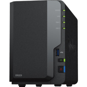 Synology DS223 2GB + 2x ST2000VN003 2TB HDD