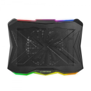 Esperanza Gaming laptops, 17 inch Xalok, ventilator 180 mm, iluminare LED RGB