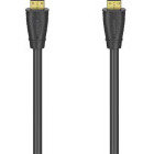 Cablu video Hama HDMI Male - HDMI Male, v1.4, 1.5 m, Negru