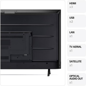 LG Smart TV 50UT73003LA Seria UT73 126cm gri-negru 4K UHD HDR