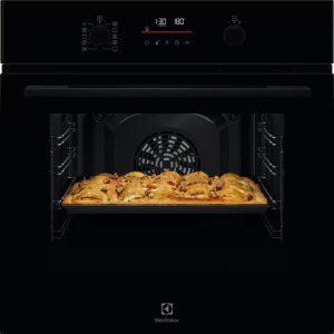 Cuptor incorporabil Electrolux EOFDP46BK, 65 L, Autocuratare pirolitica, Grill, Afisaj digital, Control touch, Clasa A+, Negru