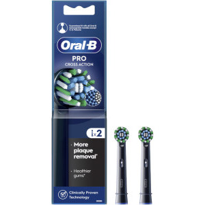 Oral-B Rezerva periuta de dinti electrica Cross Action Negru, 2 buc