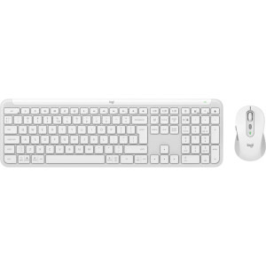 Kit periferice Logitech MK950 Signature Slim Combo, Wireless, White