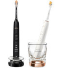 Philips Sonicare Set 2x Periute de dinti electrice DiamondClean 9000 HX9914/69 Negru & Alb