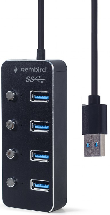 Hub USB Gembird UHB-U3P4P-01