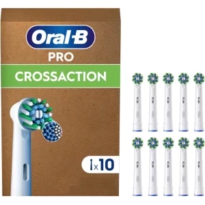 Oral-B Rezerva periuta de dinti electrica Cross Action Alb, 10 buc