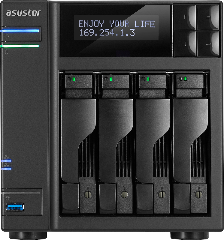Network Attached Storage Asustor AS7004T Asustor imagine noua idaho.ro