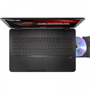 ASUS Gaming 17.3'' ROG G771JW, FHD, Procesor Intel® Core™ i7-4720HQ (6M Cache, up to 3.60 GHz), 12GB, 1TB + 256GB SSD, GeForce GTX 960M 4GB, Black