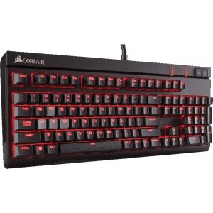 Corsair STRAFE - Red LED - Cherry MX Red - Layout US Mecanica