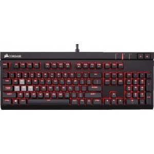 Corsair STRAFE  - Red LED - Cherry MX Brown - Layout US Mecanica