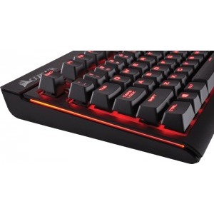 Corsair STRAFE  - Red LED - Cherry MX Brown - Layout US Mecanica