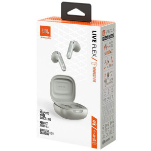 JBL In-Ear, Live Flex TWS Silver