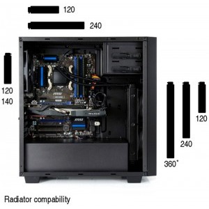 SilentiumPC Aquarius M60W Pure Black