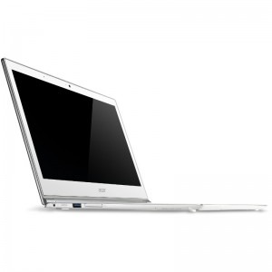 Acer 13.3" Aspire S7-393-75508G25ews, QHD Touch, Procesor Intel® Core™ i7-5500U 2.4GHz Haswell, 8GB, 256GB SSD, GMA HD 5500, Win 8.1 Pro, White