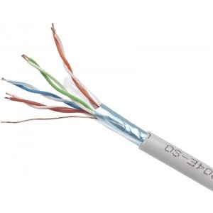 Cablu retea Gembird CAT5e FTP Solid Cable 0.51mm CCA 305m Gri