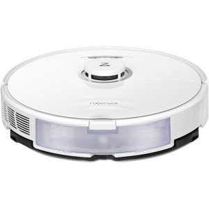 Roborock S8, S802-00, aspirator si mop, 5200 mAh, 6000Pa, 750 ml, 4 senzori, 4 harti, 50W, 180 min autonomie, Alb, Li-Ion 5200 mAh, 0.4L