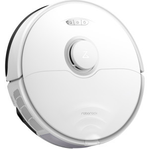 Roborock S8, S802-00, aspirator si mop, 5200 mAh, 6000Pa, 750 ml, 4 senzori, 4 harti, 50W, 180 min autonomie, Alb, Li-Ion 5200 mAh, 0.4L