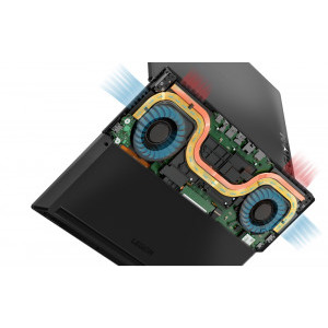 Lenovo Gaming 15.6'' Legion Y530, FHD IPS 144Hz, Procesor Intel® Core™ i7-8750H (9M Cache, up to 4.10 GHz), 16GB DDR4, 2TB 7200 RPM + 512GB SSD, GeForce GTX 1060 6GB, FreeDos, Black