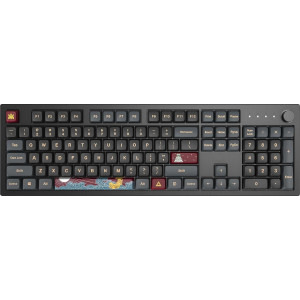 Montech MKey Darkness RGB Gateron G Pro 2.0 Red Mecanica