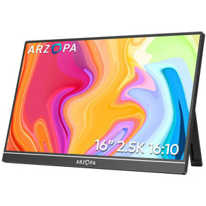 Monitor LED Arzopa Portabil Z1RC 16.1 inch WQXGA IPS 5 ms 60 Hz USB-C HDR