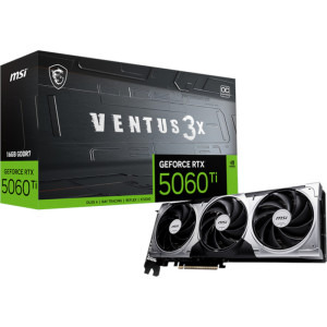 MSI GeForce RTX 5060 TI VENTUS 3X OC 16GB GDDR7 128-bit DLSS 4.0