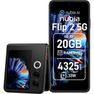 新品 SIMフリー nubia Flip 2 A404ZT ブラック ZTE nubia nubia Flip 2 A404ZT ワイモバイル 価格比較 - 価格.com