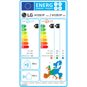 LG Dualcool Premium, 12000 BTU, Clasa A+++/A+++, Wi-Fi, Dual Inverter, Plasmaster Ionizer, Soft Air