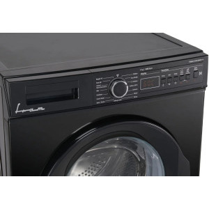 Fram FWM-V714T2BKD+++, 7 kg, 1400 RPM, Clasa D, Eco Logic, Negru
