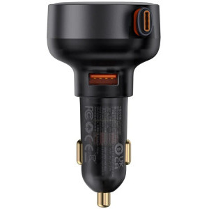 Baseus C00057800111-00, 1x USB-C, 1x USB, 60 W, Black