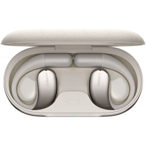 Xiaomi Open-Ear, OpenWear Stereo, TWS Hi-Res Audio, AI Noise Cancellation, Sandstone Beige