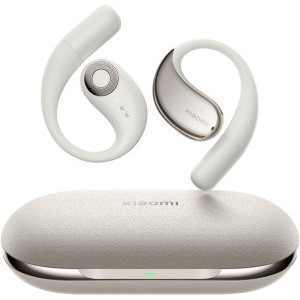 Xiaomi Open-Ear, OpenWear Stereo, TWS Hi-Res Audio, AI Noise Cancellation, Sandstone Beige