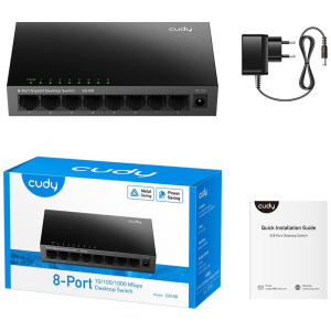 CUDY Gigabit GS108