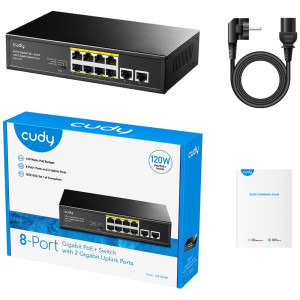 CUDY Gigabit GS1010P