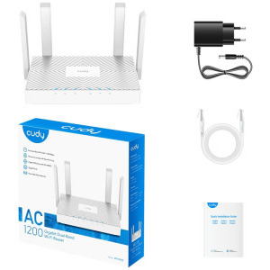 CUDY Gigabit WR1300E AC1200 Dual-Band