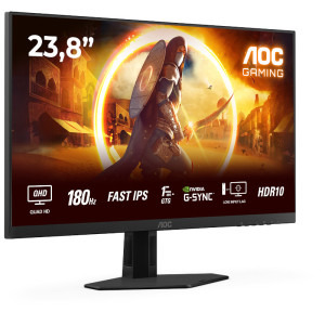 AOC Gaming AGON Q24G4RE 23.8 inch QHD IPS 0.5 ms 180 Hz HDR G-Sync Compatible