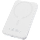 Baterie externa Baseus Magnetic Mini Wireless, 5000 mAh, 1x USB-C, 20 W, MagSafe, White