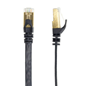 Cablu retea PNI CAT7 Patch Cable 32AWG STP 10m Negru