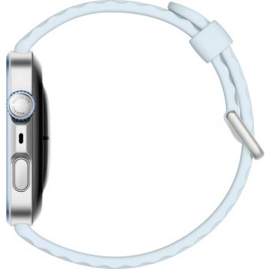 Huawei Watch Fit 4 Pro, Silver curea Blue Fluoroelastomer