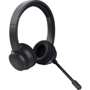 Trust On-Ear, Trust Ayda, Wireless, Bluetooth, ENC Mic, Stereo, autonomie 24h, Black