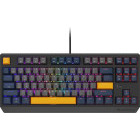 Tastatura Gaming Genesis Thor 230 TKL RGB, Outemu Panda Switch, Mecanica, Blue