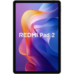 Xiaomi Redmi Pad 2, 11 inch, Multi-touch, Helio G100 Ultra Octa-Core 2.2GHz, 4GB RAM, 128GB flash, Wi-Fi, Bluetooth, GPS, LTE, Android 15, Graphite Gray